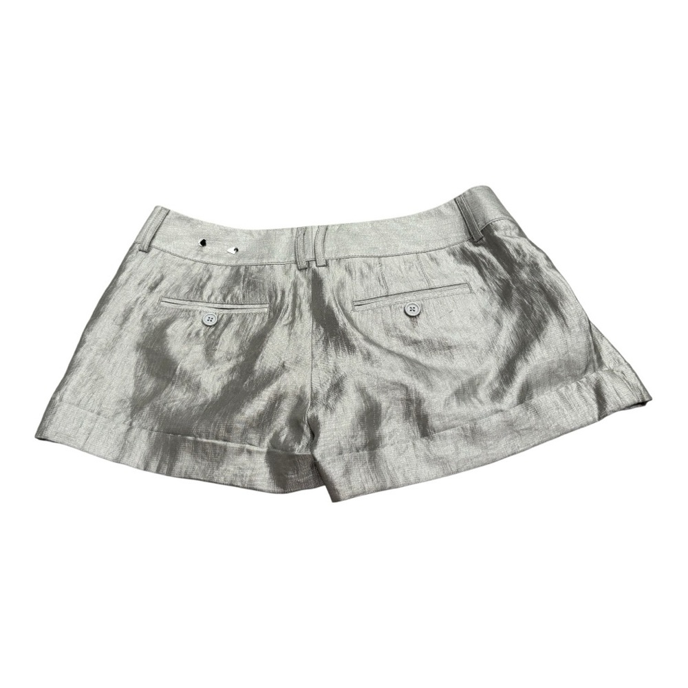 Express Gray/Silver Cuffed Shorts - image 5